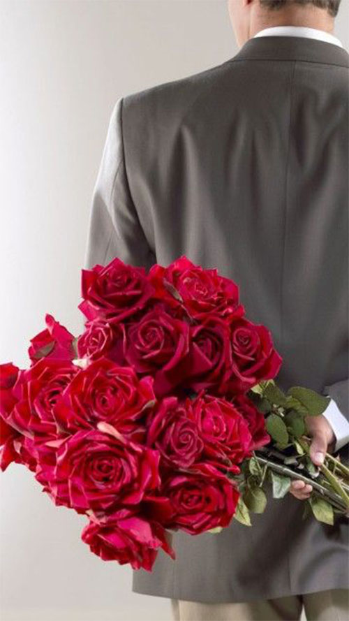 bó hoa hồng tặng vợ