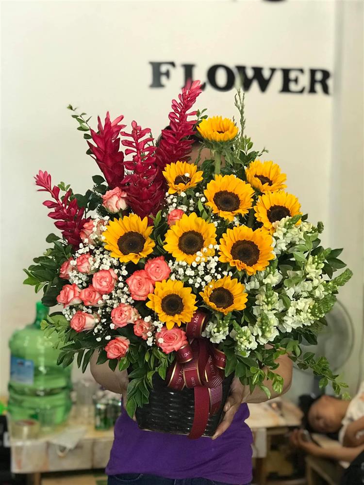 hoa hướng dương tặng người thân