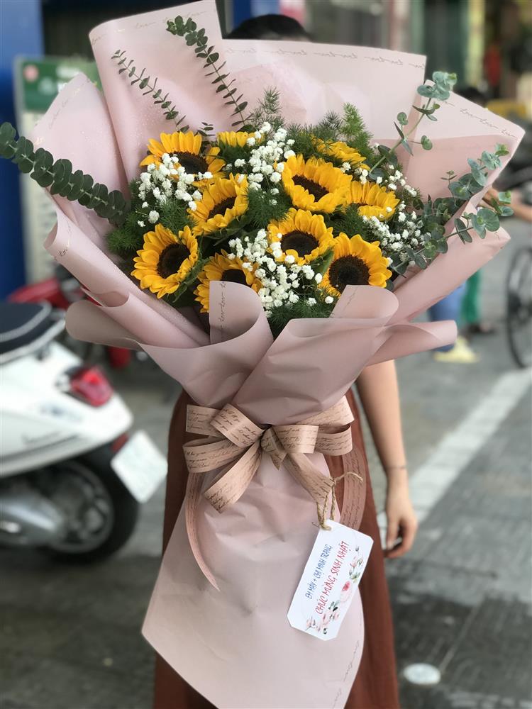 Bó hoa hướng dương tặng sinh nhật mẹ