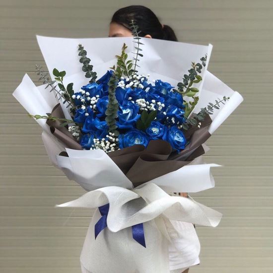 Bó Hoa hồng  xanh - HB09