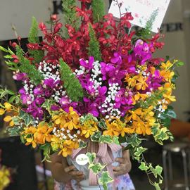 Bình hoa lan - BI08