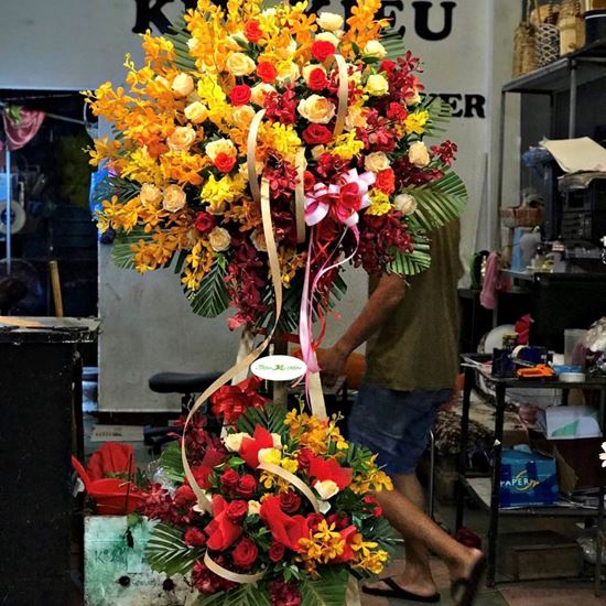 Kệ hoa hồng, lan - KH07