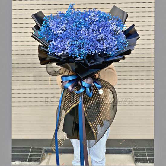 Bó hoa baby xanh - HB303