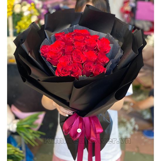 Bó hoa hồng đỏ - HB357