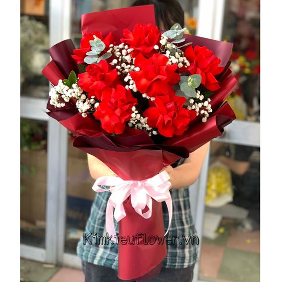 Bó hoa hồng đỏ - HB389