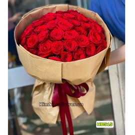 Bó hoa hồng đỏ - HB515