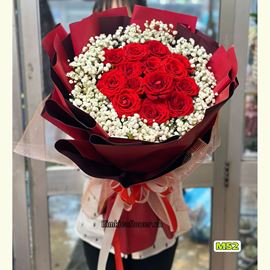 Bó hoa hồng đỏ - M52