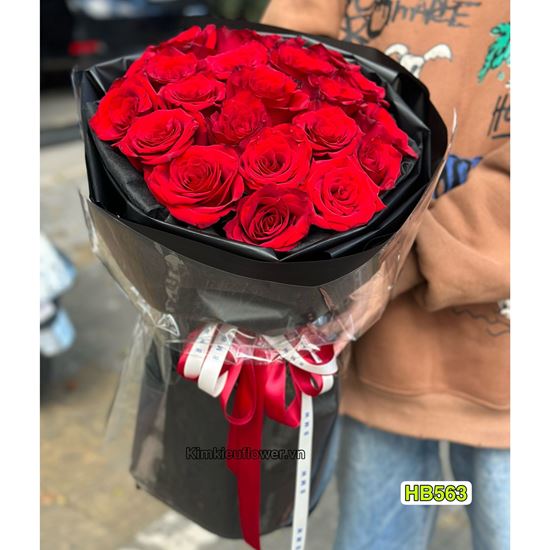 Bó hoa hồng đỏ - HB563