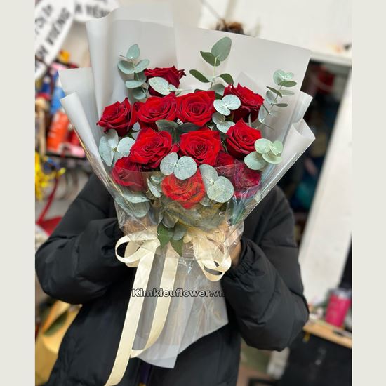 Bó hoa hồng đỏ - HB569