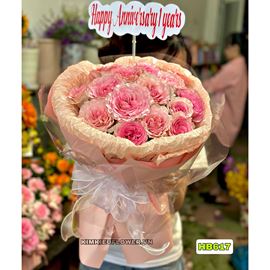 Bó hoa hồng lạc thần - HB618