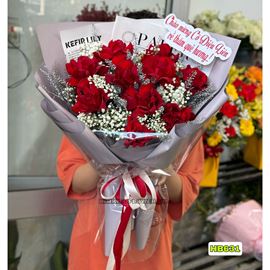 Bó hoa hồng eku - HB631