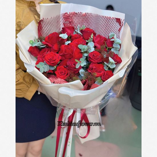 Bó hoa hồng ĐỎ  - HV47