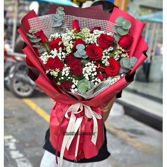 Bó hoa hồng đỏ - PN19