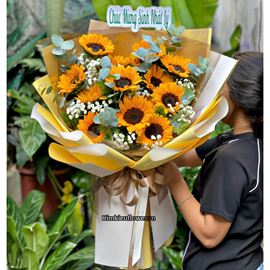 Bó hoa chúc mừng hướng dương - HB1051