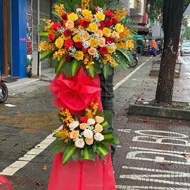 Kệ hoa hồng vàng, đỏ- KH42