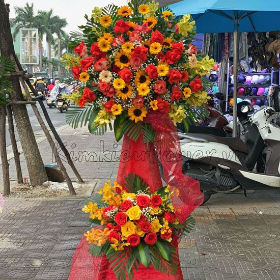 Kệ hoa đồng tiền, hướng dương - KH51