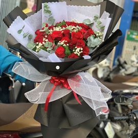 Bó hoa hồng đỏ - HB181