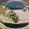 Xe cưới hoa hồng kem, lan hồ điệp - HC29