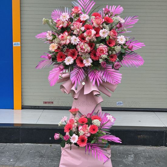 Kệ hoa hồng đại hỷ, đồng tiền - KH66