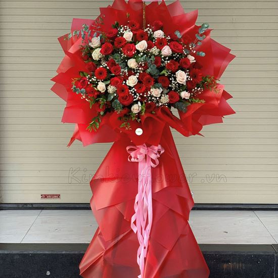 Kệ hoa hồng kem, đỏ - KH69