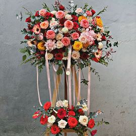 Kệ hoa hồng ohara, hồng đỏ - KH81