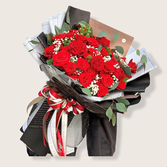 Bó hoa hồng đỏ - HB159