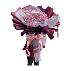 Bó hoa baby hồng, trắng - HB153