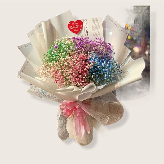 Bó hoa baby nhiều màu - HB170