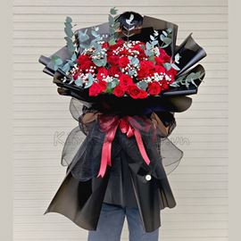 Bó hoa hồng đỏ - HB244