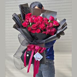 Bó hoa hồng đỏ - HB245