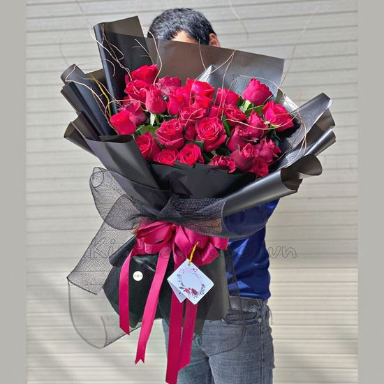 Bó hoa hồng đỏ - HB245
