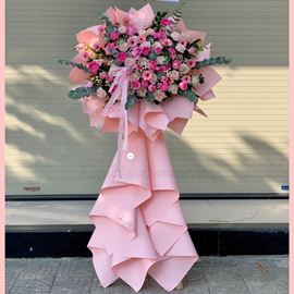 Kệ hoa hồng dâu, đồng tiền nhí - KH85