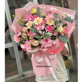 Bó hoa tone hồng - HB941