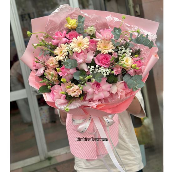 Bó hoa tone hồng - HB941