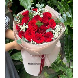 Bó hoa hồng đỏ - HB1022