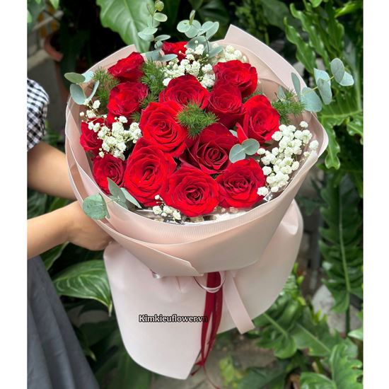 Bó hoa hồng đỏ - HB1022