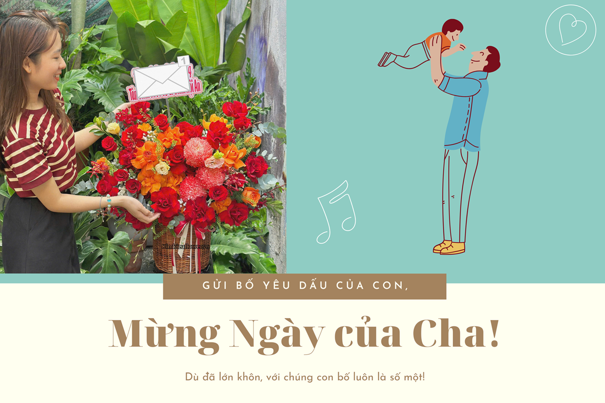 Một Bó hoa gửi tặng nhân ngày của Cha - Những lời con chưa kịp nói