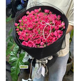 Bó hoa chúc mừng hồng Sophia - HB1060