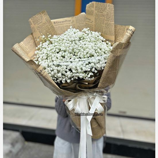 Picture of Bó hoa baby trắng - HT120