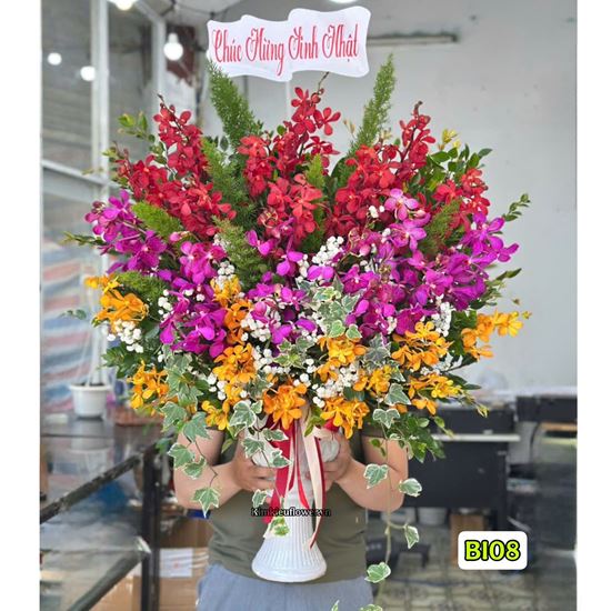 Picture of Bình hoa lan - BI08