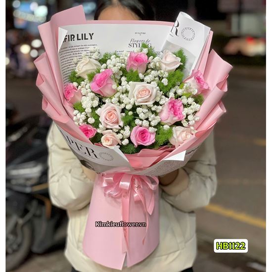 Picture of Bó hoa tone hồng - HB1122