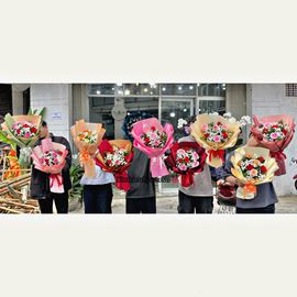 Picture of Bó hoa chúc mừng nhiều tone màu (1 bó) - BH15