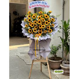 Kệ hoa chúc mừng hoa hướng dương - KH239