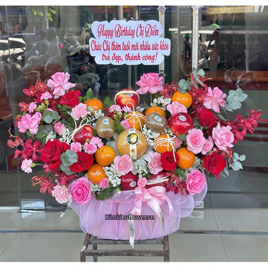 Picture of Giỏ hoa trái cây - HTC43