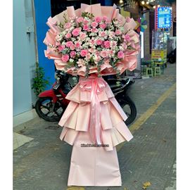 Picture of Kệ hoa chúc mừng toen hồng - KH626