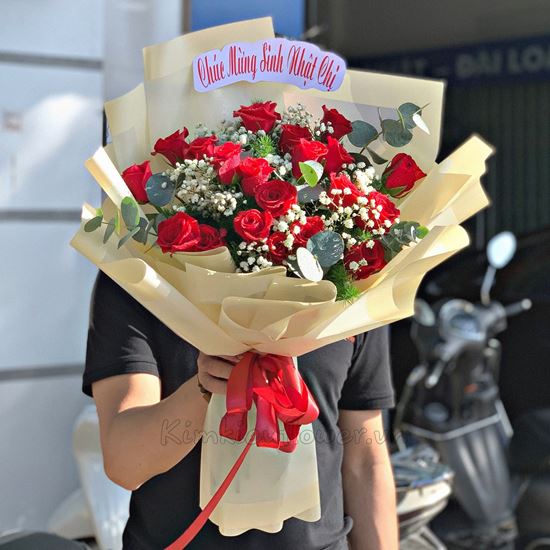 Bó hoa hồng đỏ - HB262