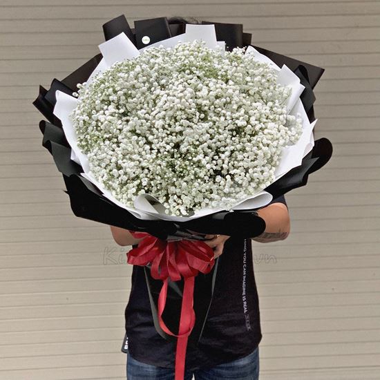 Bó hoa baby trắng - HB271