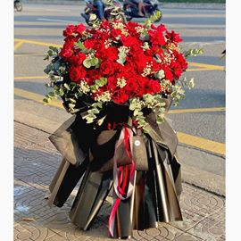 Bó hoa hồng đỏ - HB281
