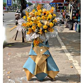 Kệ hoa hồng vàng, lan vàng - KH99