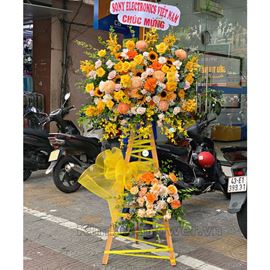 Kệ hoa cúc mẫu đơn , hướng dương - KH116